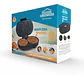 Wafflera Eléctrica Doble 2 Puestos Home Elements Teflón 1200w 110v - Miniatura 4