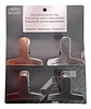 Ganchos X4 Magnéticos Acero Inoxidable Pinzas 3093847 Color Plateado - Miniatura 4