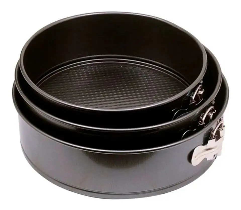 Moldes Para Torta Desmontable Redondo Set X3  1