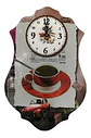 Reloj Pared Cocina Madera Análogo Decoración Hogar 2025 - Miniatura 10