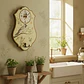 Reloj Pared Cocina Madera Análogo Decoración Hogar 2025 - Miniatura 21