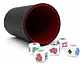 Cacho Yahtzee Juego De Mesa 6 Tatucos  Paño + 30 Dados Poker - Miniatura 5