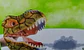 Titere Dinosaurio T- Rex Caucho Spray Agua Q9899 - Miniatura 5