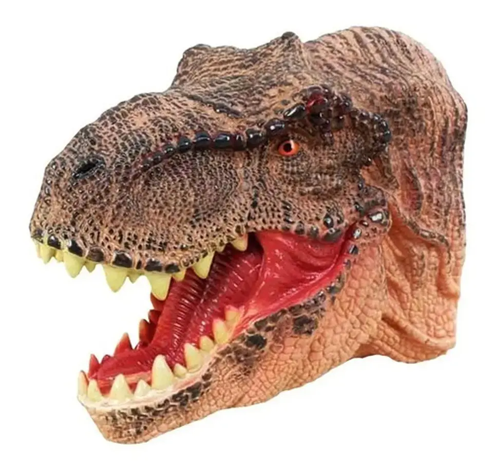 Titere Dinosaurio T- Rex Caucho Spray Agua Q9899 7