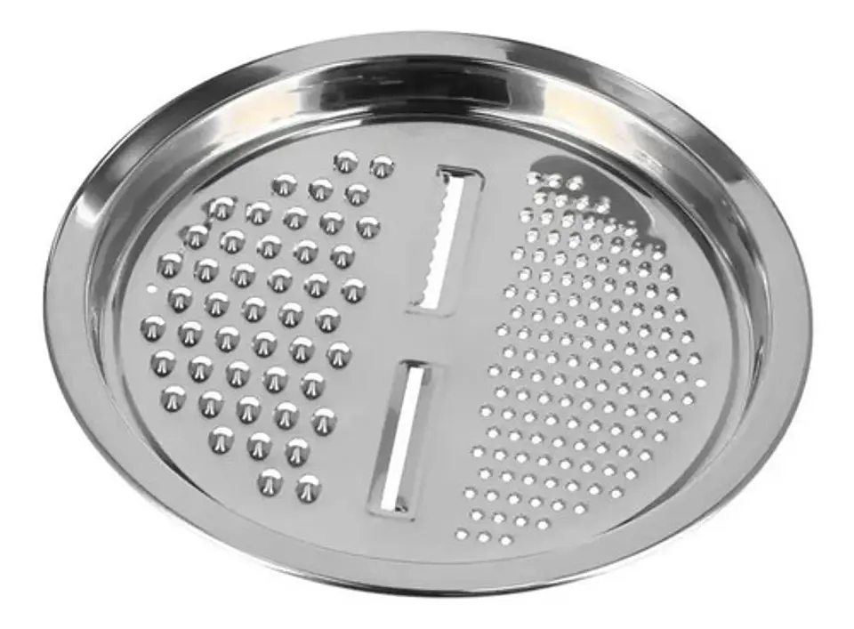 Bowl Metálico Acero Inoxidable 5 Pzc Con Rallador Tapa  2
