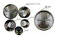 Bowl Metálico Acero Inoxidable 5 Pzc Con Rallador Tapa  - Miniatura 6