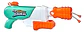 Lanzador De Agua Nerf Super Soaker Hydro Frenzy Hasbro Verde Y Naranja Verde Y Anaranjado - Miniatura 1
