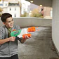 Lanzador De Agua Nerf Super Soaker Hydro Frenzy Hasbro Verde Y Naranja Verde Y Anaranjado - Miniatura 4