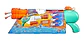 Lanzador De Agua Nerf Super Soaker Hydro Frenzy Hasbro Verde Y Naranja Verde Y Anaranjado - Miniatura 5