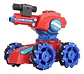 Carro Tanque Dispara Hidrogel Spray Led Control Musica - Miniatura 1