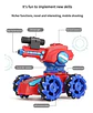 Carro Tanque Dispara Hidrogel Spray Led Control Musica - Miniatura 2