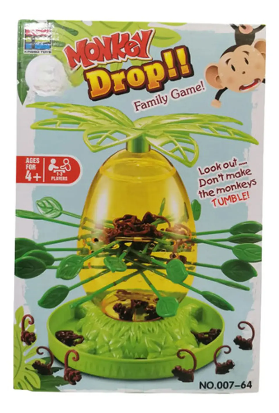 Kingso Toys Monkey Drop 2020 Monos Locos Monkey Drop Juego De Mesa Monos Locos Español 3