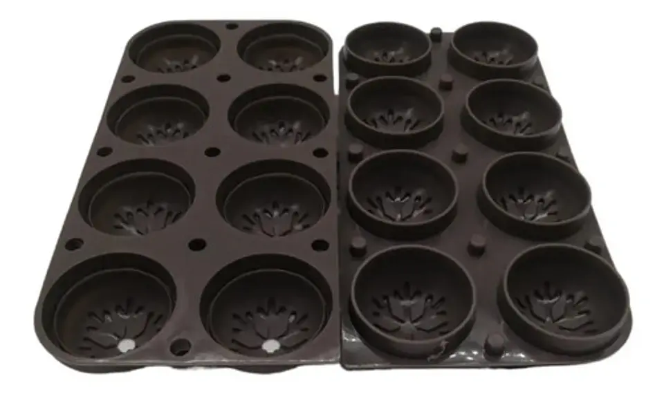 Cubos De Hielo Silicona Ideal Whiskey 8 Esferas 3099810 3