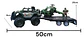 Carro Jeep Militar Remolque Helicóptero Soldado Ref. 364d-6 - Miniatura 11