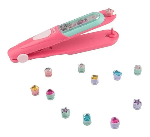 Kit Decoración Cabello Gemas Colores Niñas Peinados Mbk388