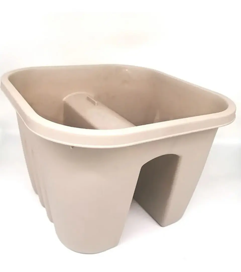 Matera Cuadrada Para Plantas 29x29x20  Cm Jardinería 3099543 4