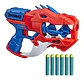 Lanzador Nerf Dinosquad Raptor Slash 6 Dardos Rojo - Miniatura 2