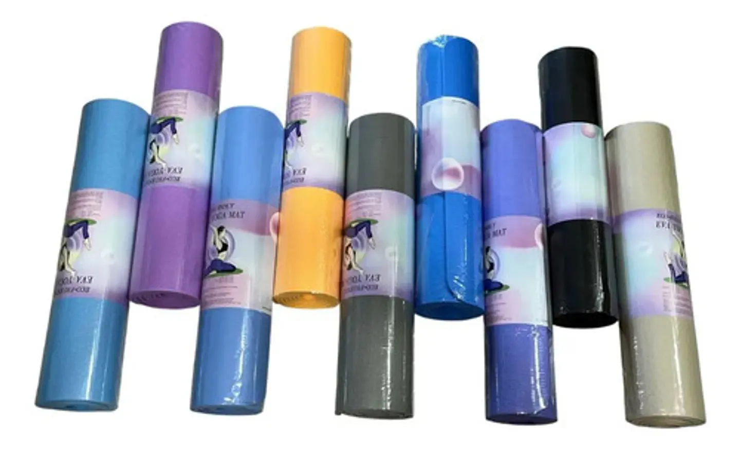 Colchoneta Yoga Pilates Mat Tapete Ejercicios 8mm De Grosor 4