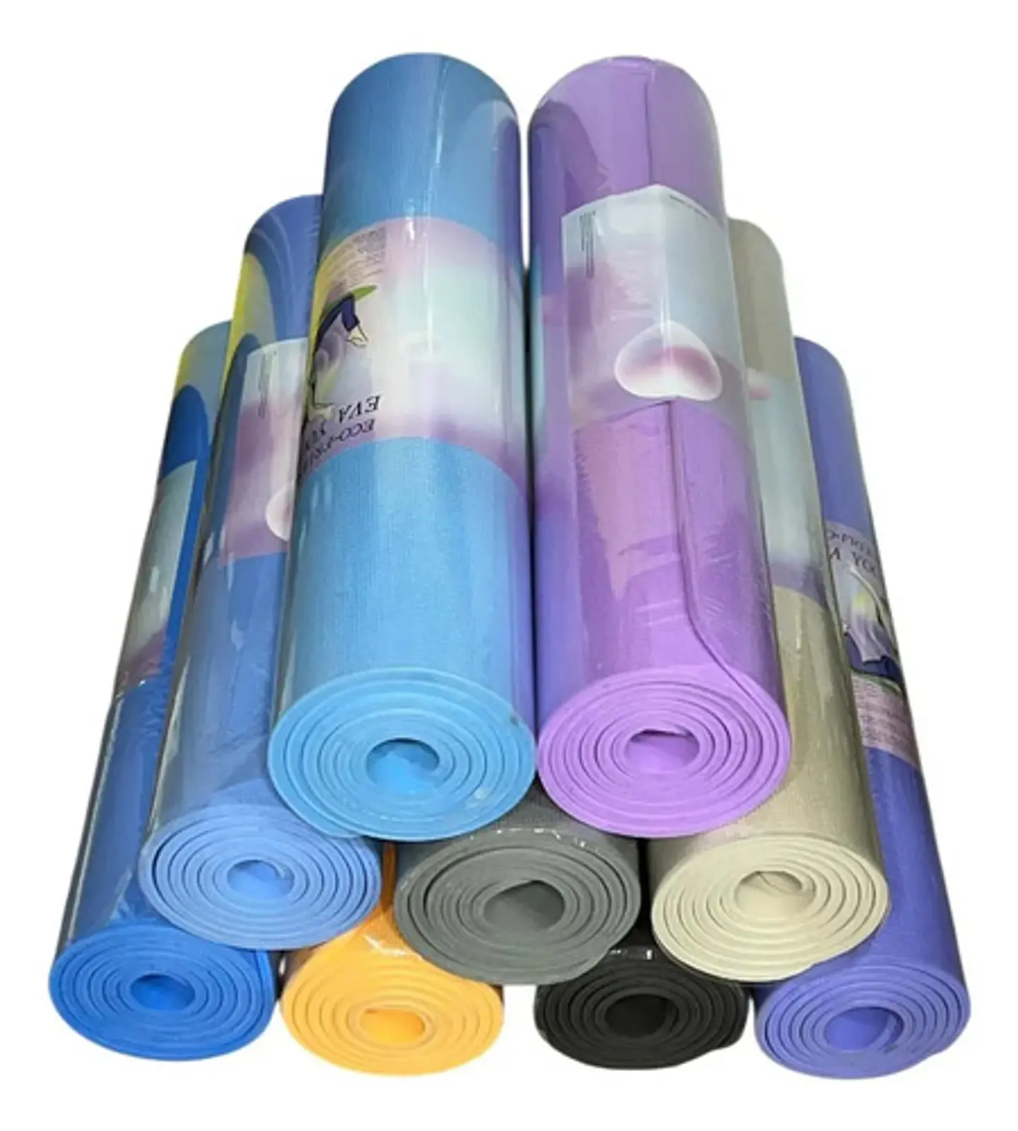 Colchoneta Yoga Pilates Mat Tapete Ejercicios 8mm De Grosor 26