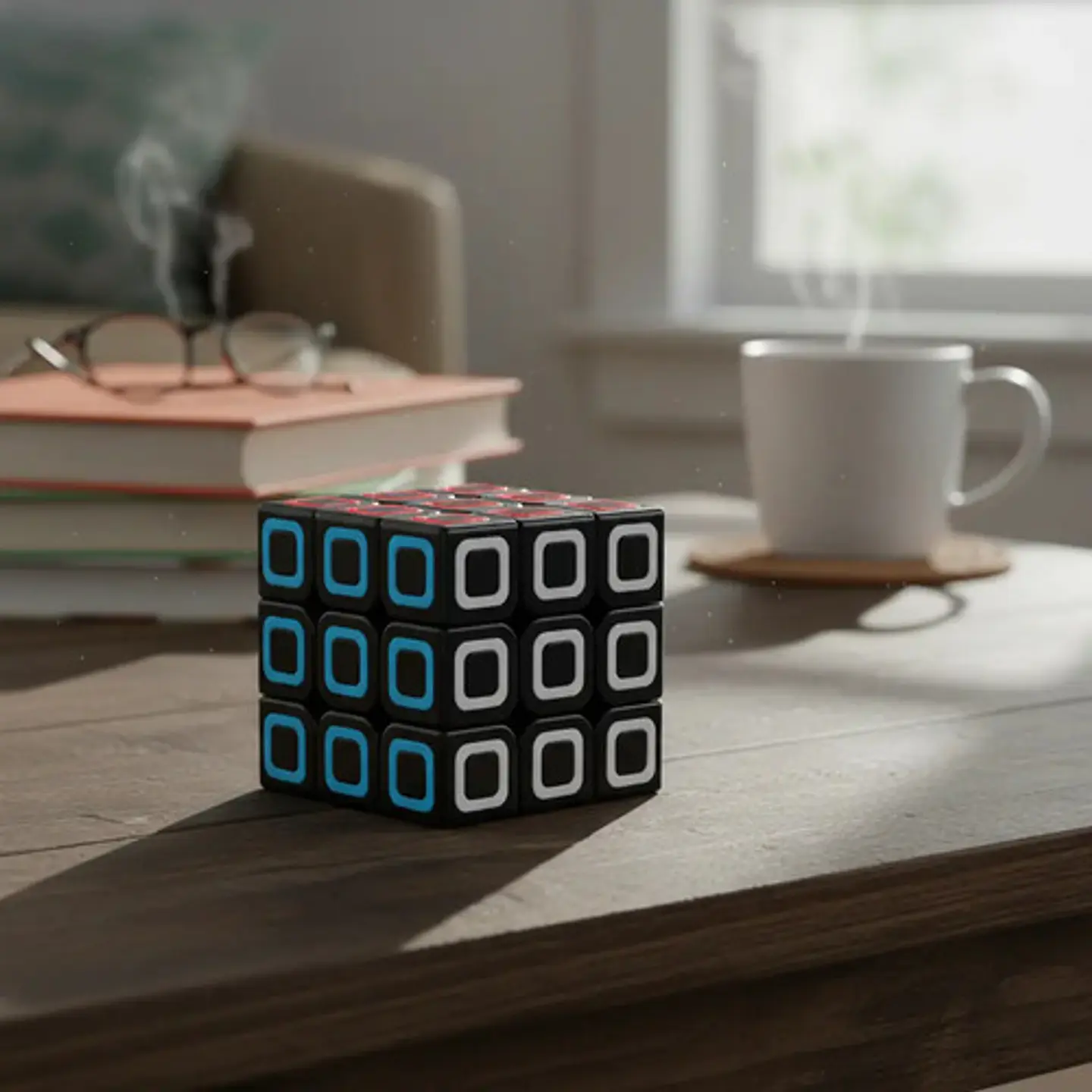 Cubo Rubik´s Mágico Colores Rompecabezas 3x3 Ref Bc-01 3