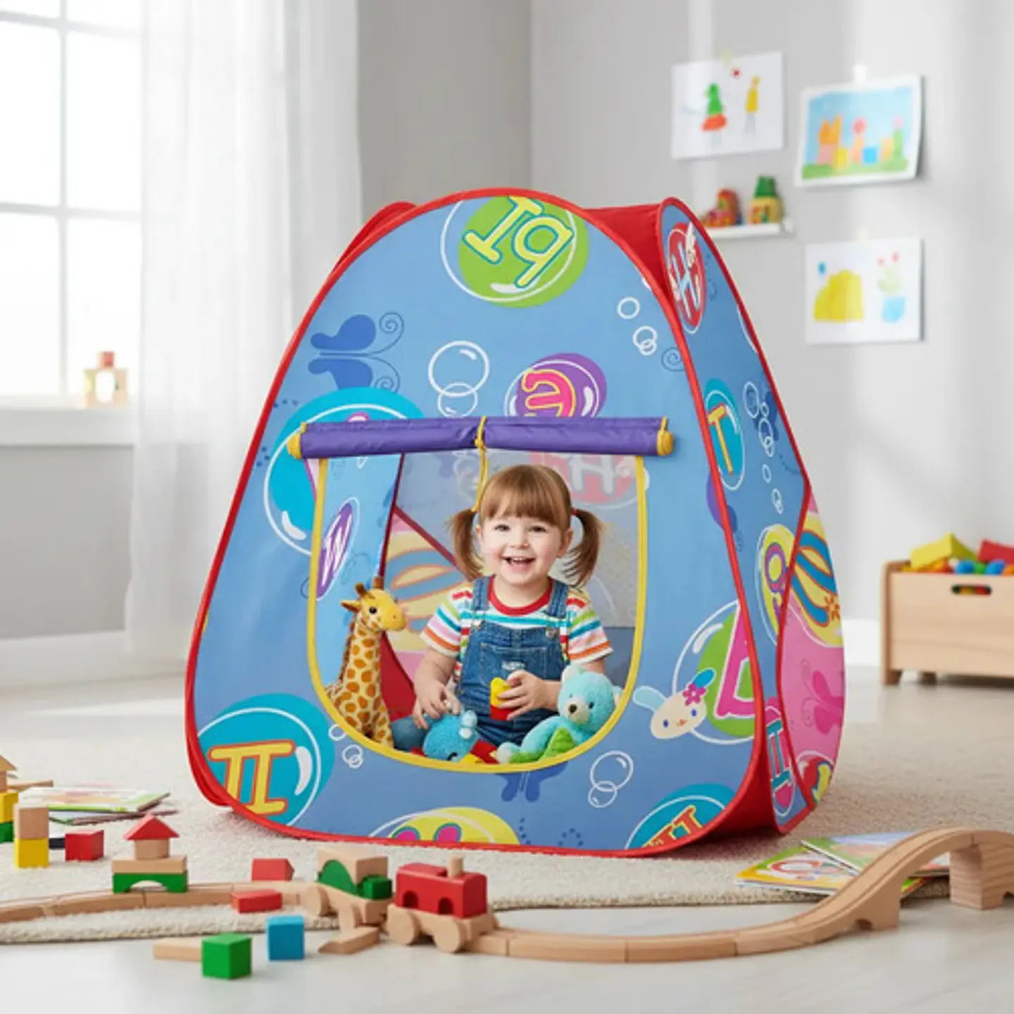Carpa Plegable Iglú Cool Camp Infantil 3 a 5 años Interior/Exterior 1