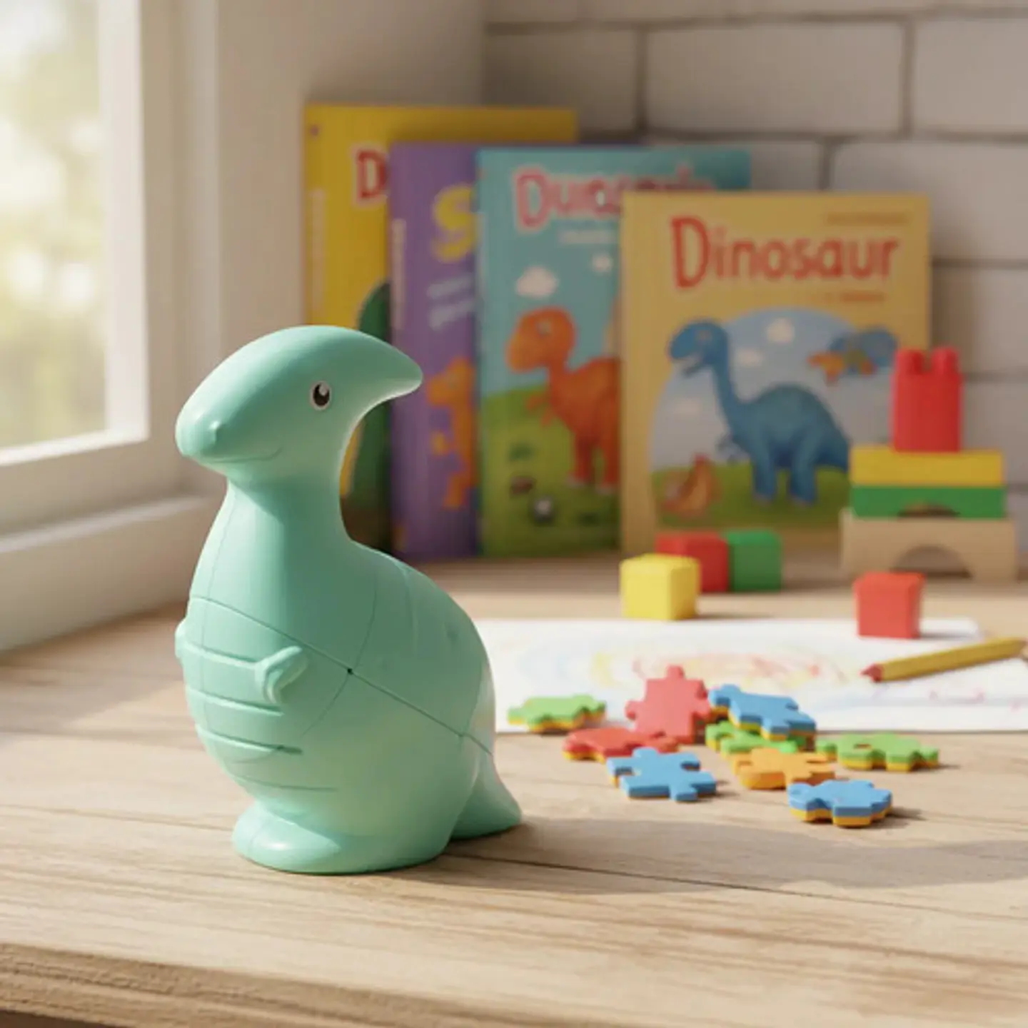 Dinosaurio De Armar Rompecabezas Didactico Niños Fx 8820  8