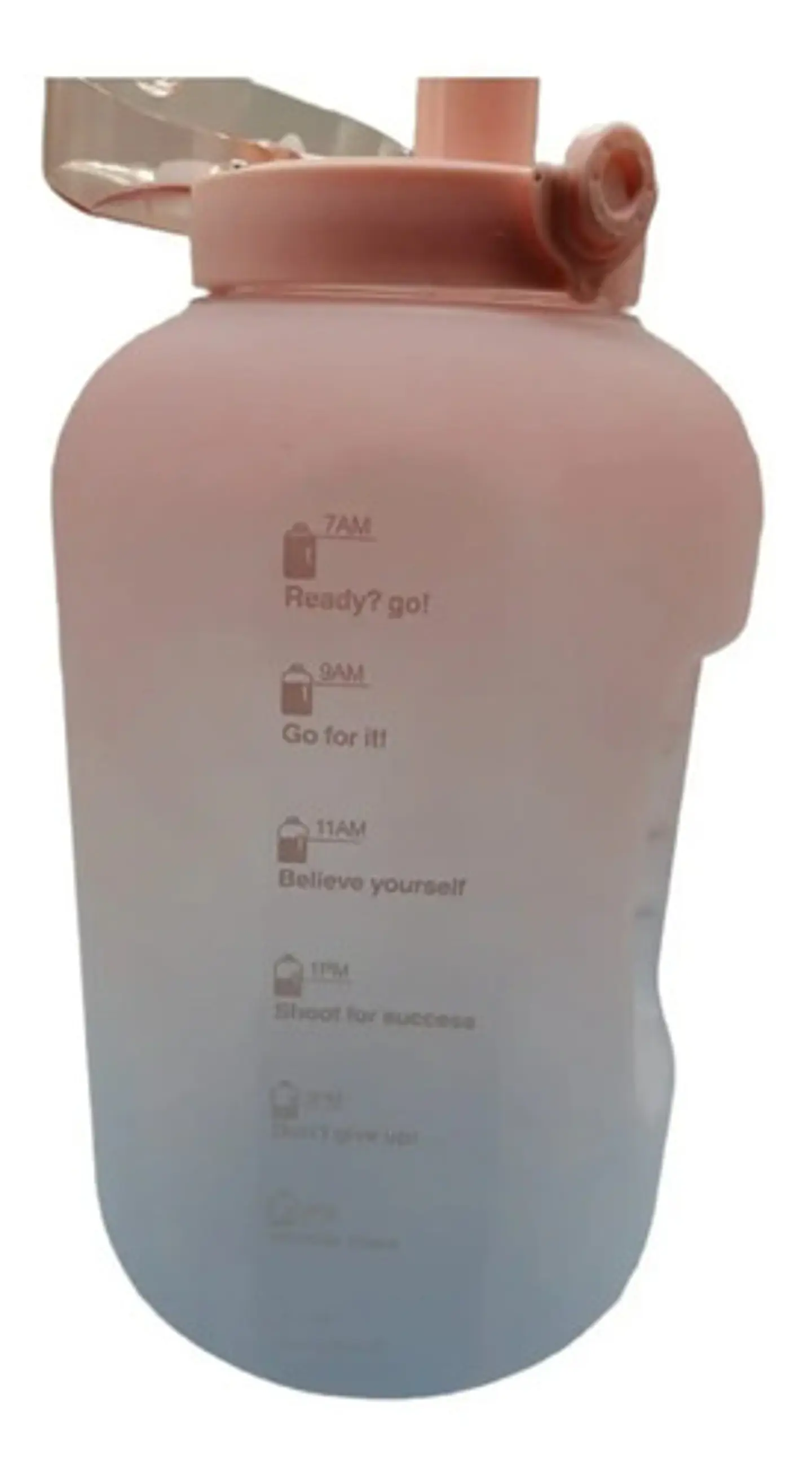 Botella Termo Botilito De Agua Motivación Fitness 2.5 Litros 1
