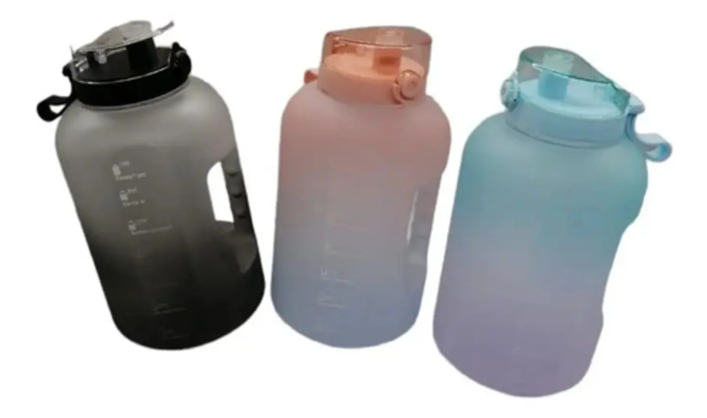 Botella Termo Botilito De Agua Motivación Fitness 2.5 Litros 9