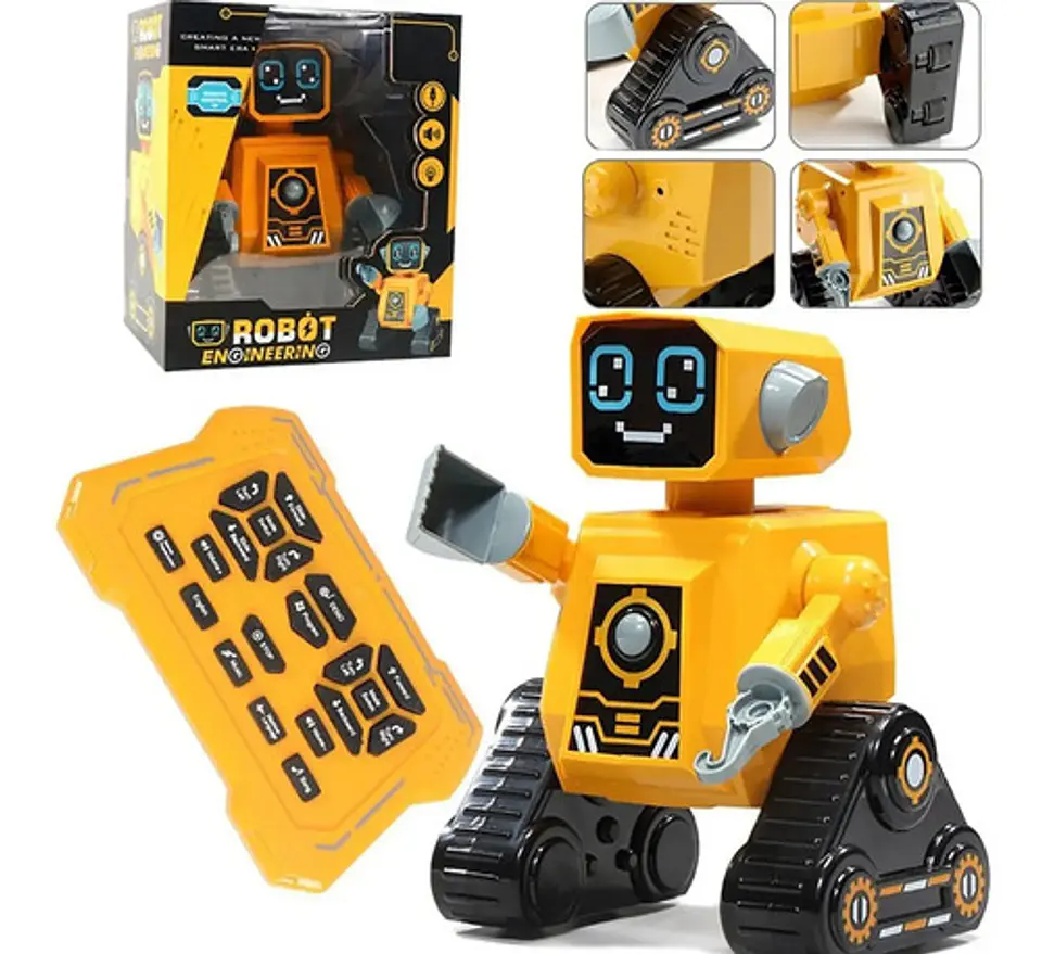  Robot Ingeniero Control Remoto Movimiento 2629 T17a 2