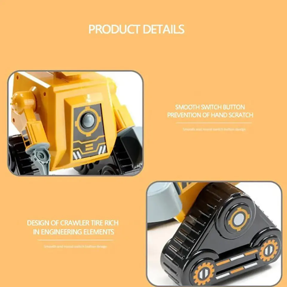  Robot Ingeniero Control Remoto Movimiento 2629 T17a 3