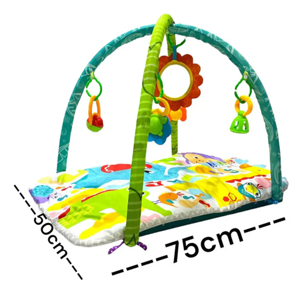 Gimnasio Tapete  Para Bebe Accesorios Selva Musical 3