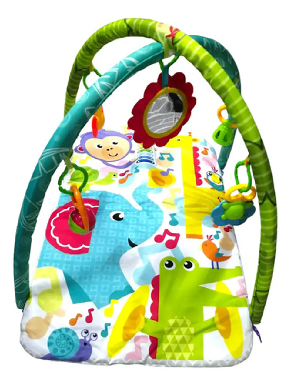 Gimnasio Tapete  Para Bebe Accesorios Selva Musical 4