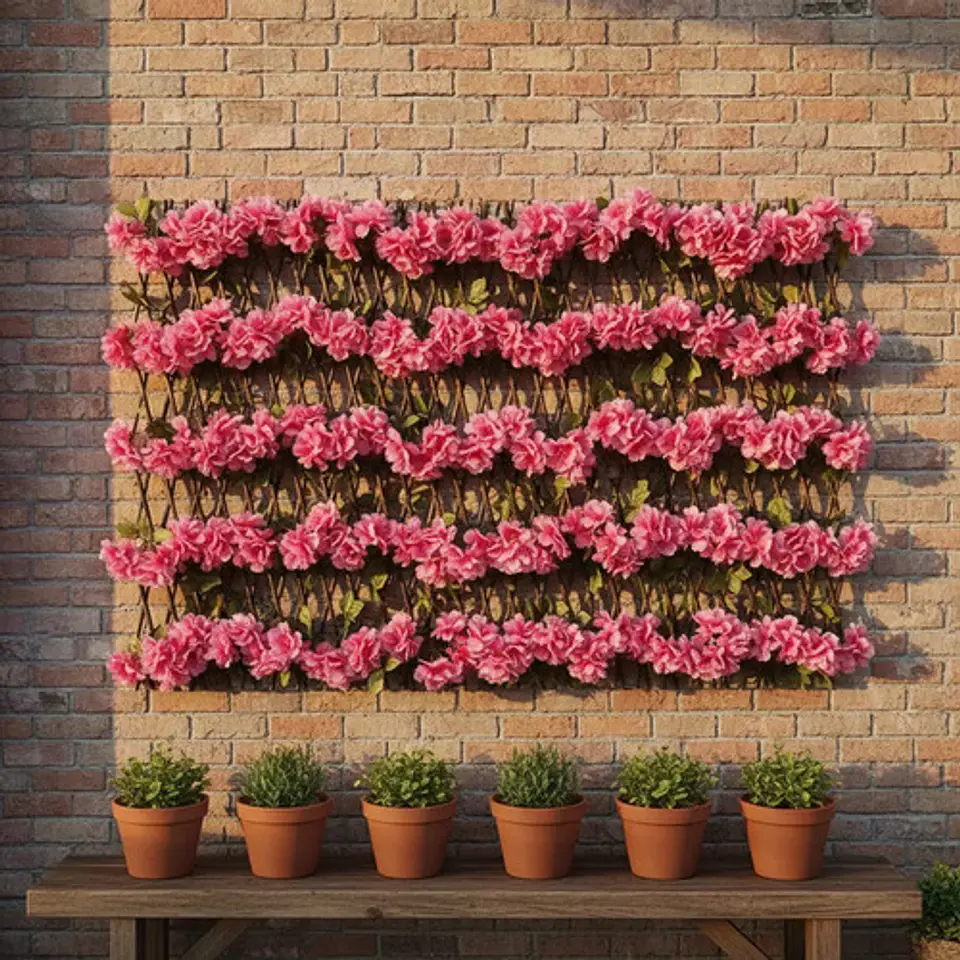 Cerca Decorativa Artificial Expandible Follaje Decora 0241-2 2