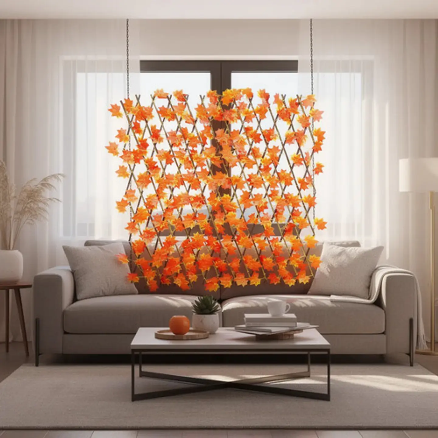Cerca Decorativa Artificial Expandible Follaje Decora 0241-2 4