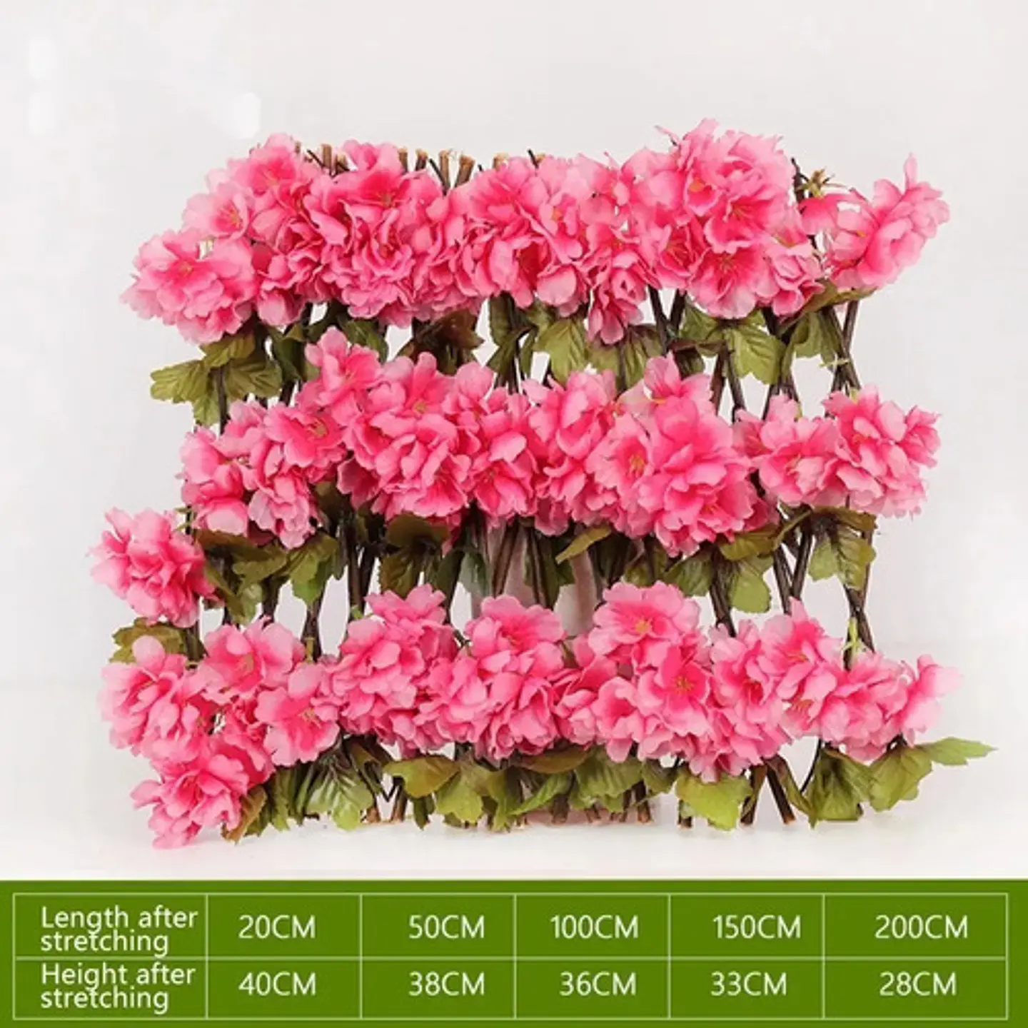 Cerca Decorativa Artificial Expandible Follaje Decora 0241-2 9