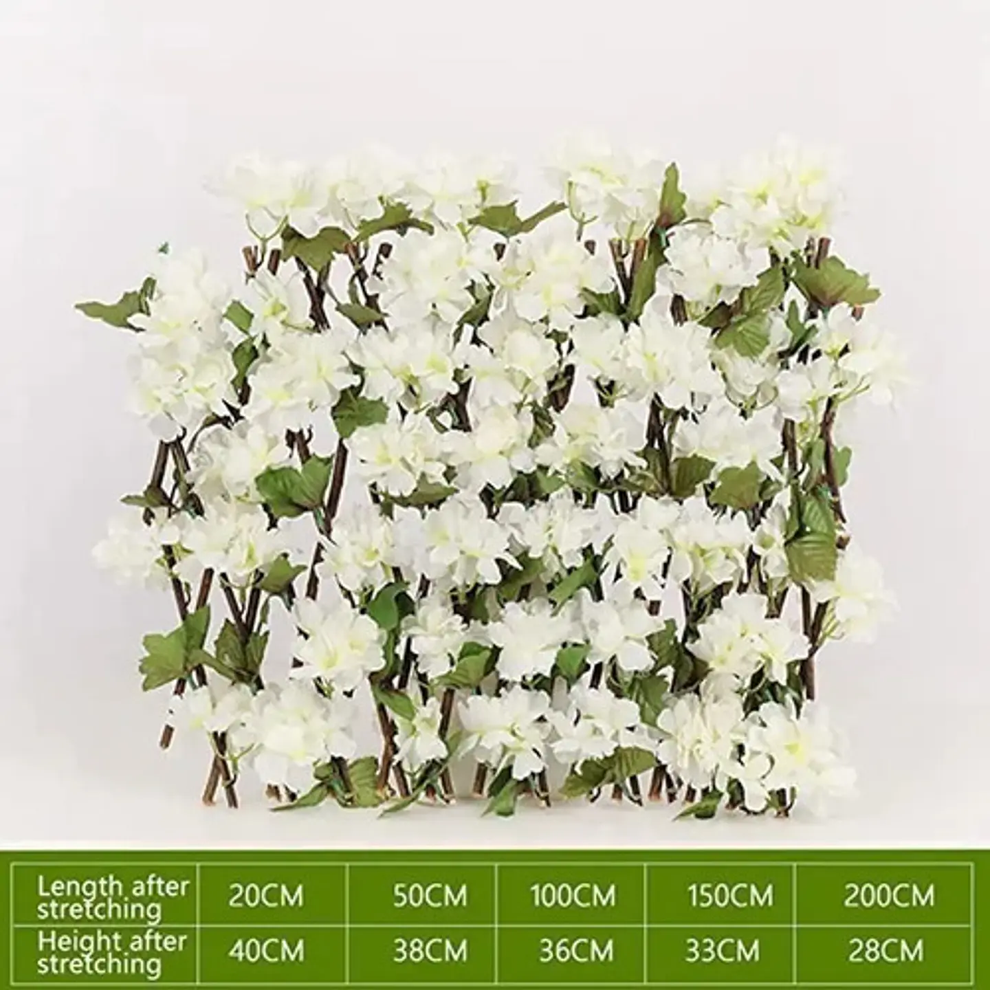 Cerca Decorativa Artificial Expandible Follaje Decora 0241-2 14