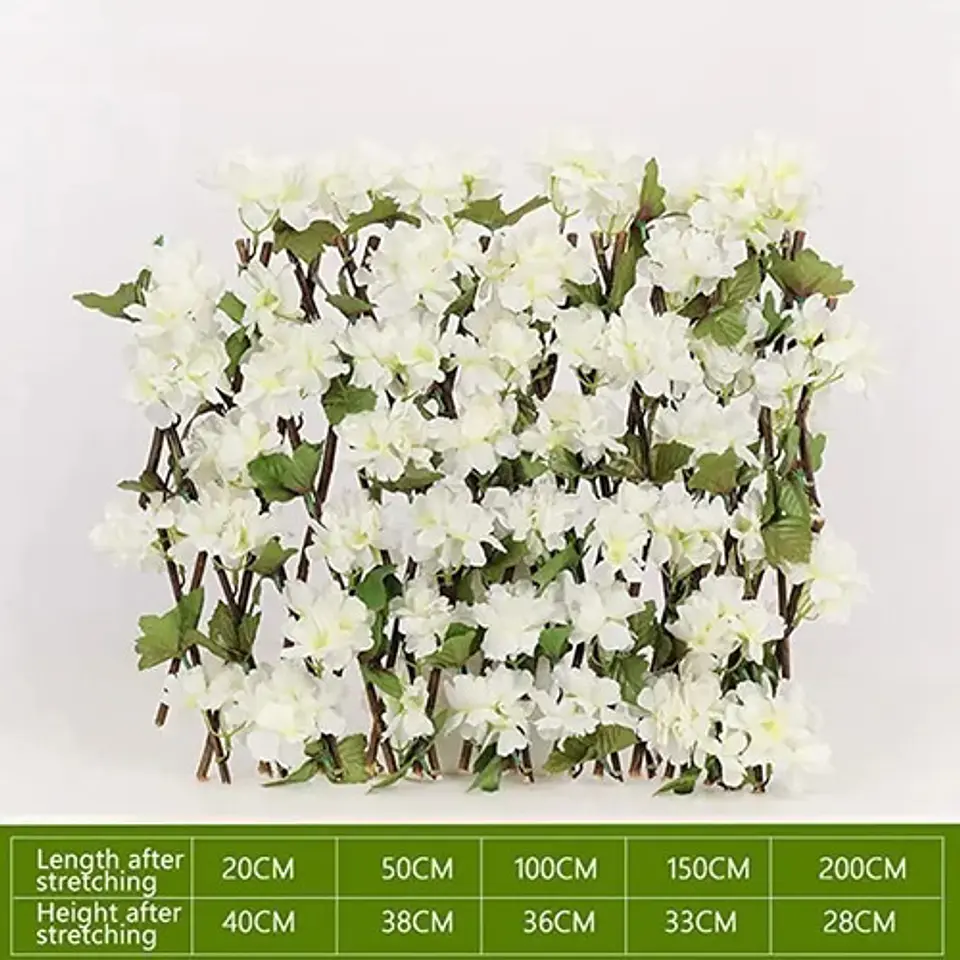 Cerca Decorativa Artificial Expandible Follaje Decora 0241-2 14
