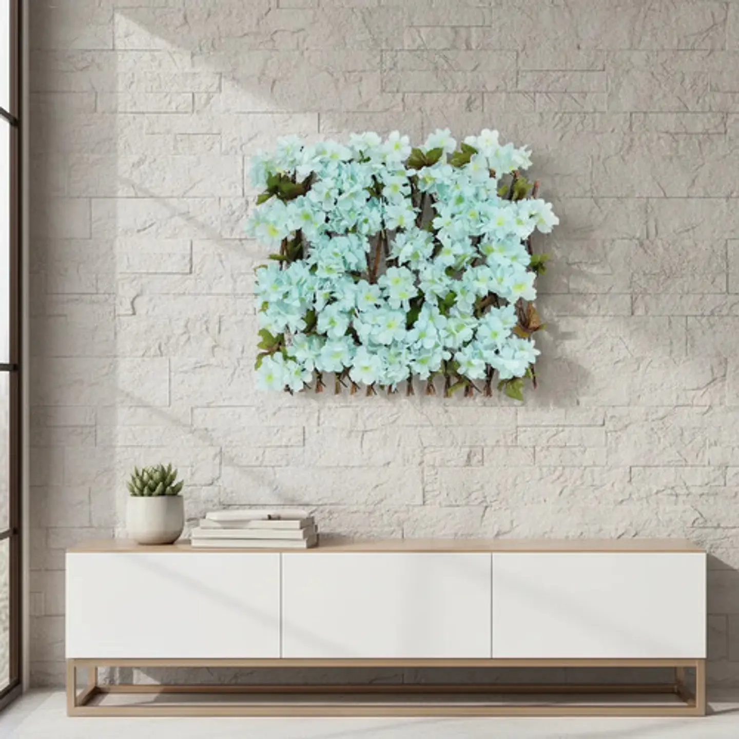 Cerca Decorativa Artificial Expandible Follaje Decora 0241-2 20