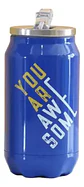 Termo Cafe Agua Acero Inoxidable Lata Gaseosa 350ml Caliente - Miniatura 9