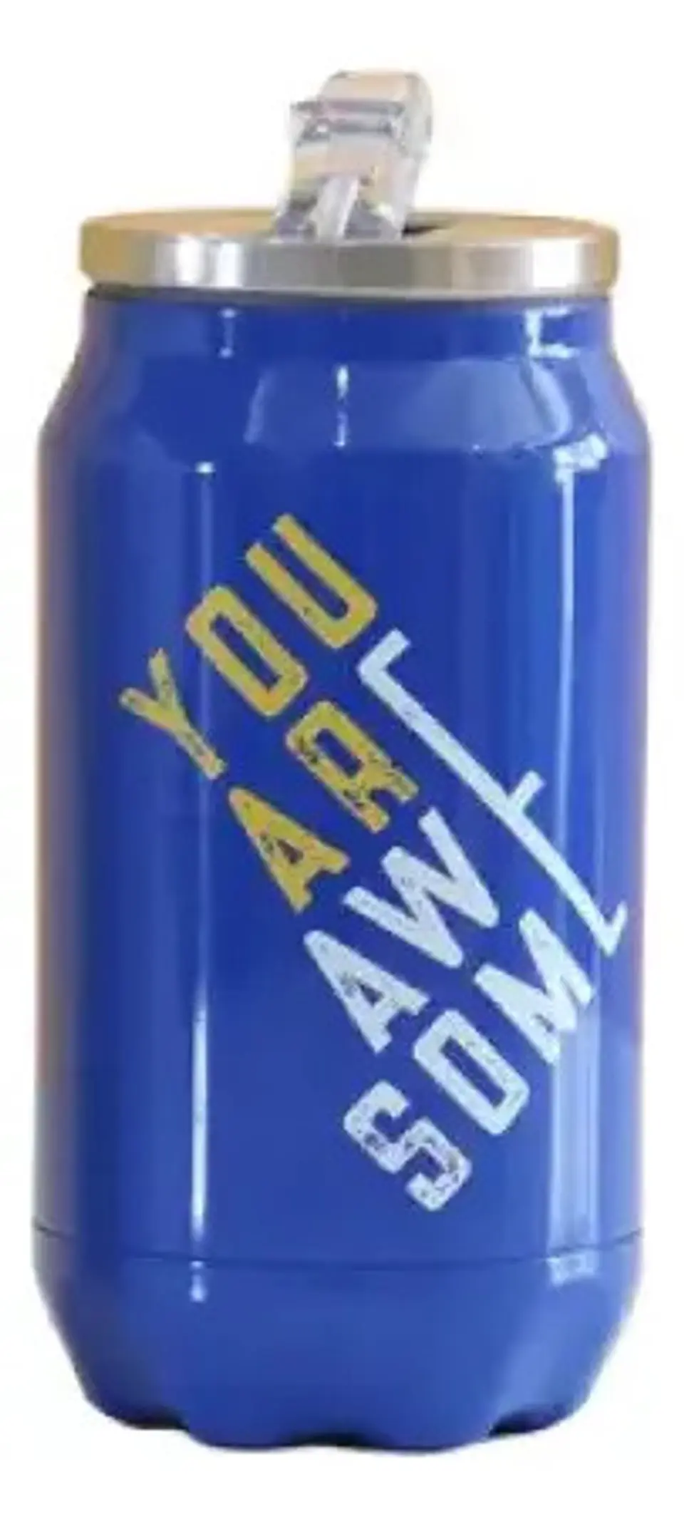 Termo Cafe Agua Acero Inoxidable Lata Gaseosa 350ml Caliente 9
