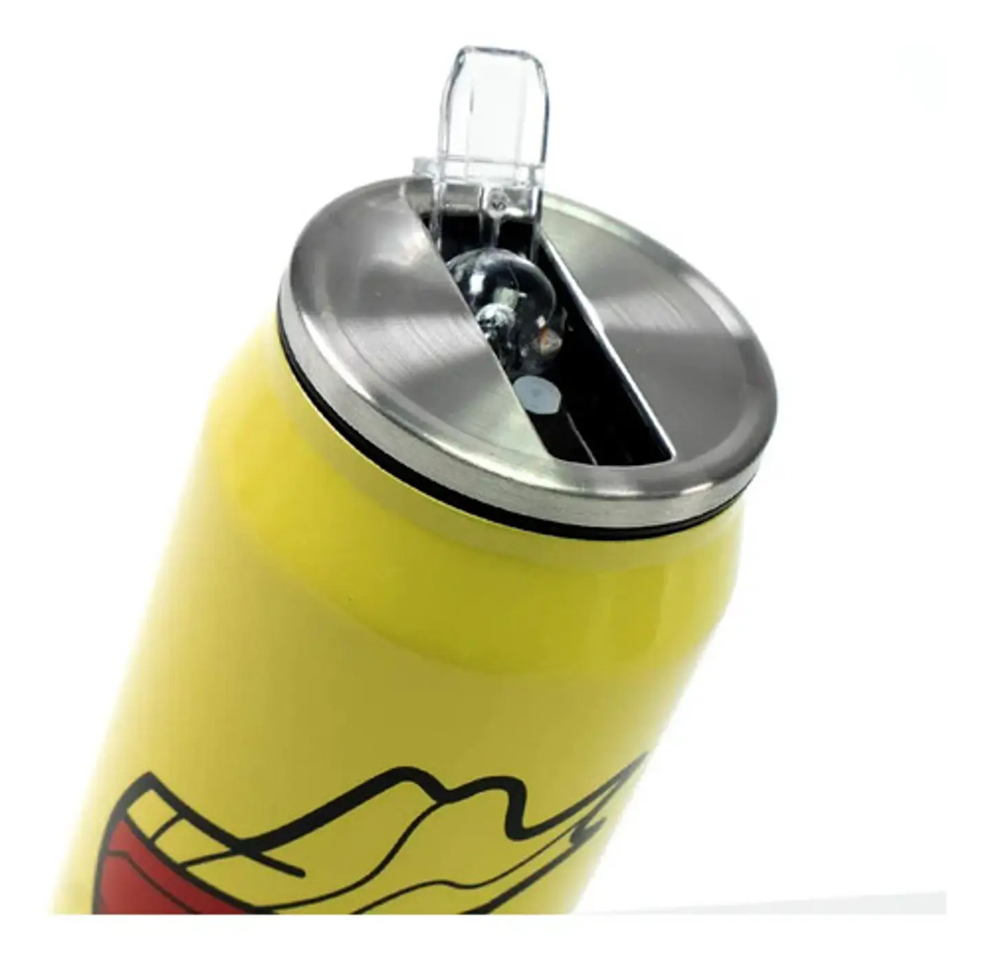 Termo Cafe Agua Acero Inoxidable Lata Gaseosa 350ml Caliente 11