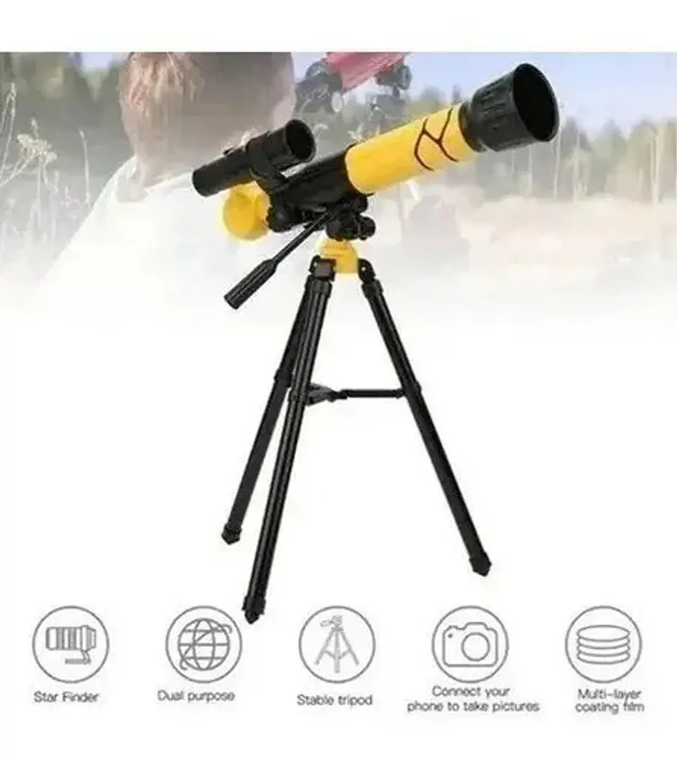 Telescopio Astronómico Infantil  Imagen Trípode Niños 1001 8