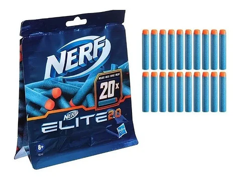 Repuestos Pistola Nerf Elite Ref: F0040 Hasbro Dardos