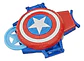 Spiderman Capitan America Black Panter Lanzador Discos F0522 - Miniatura 1