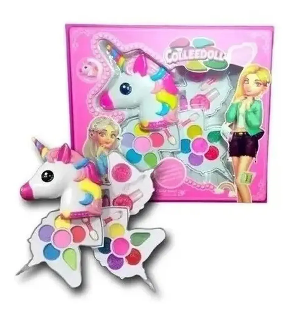 Set Belleza Estuche Maquillaje Princesa Muñeca Neceser Niñas 9