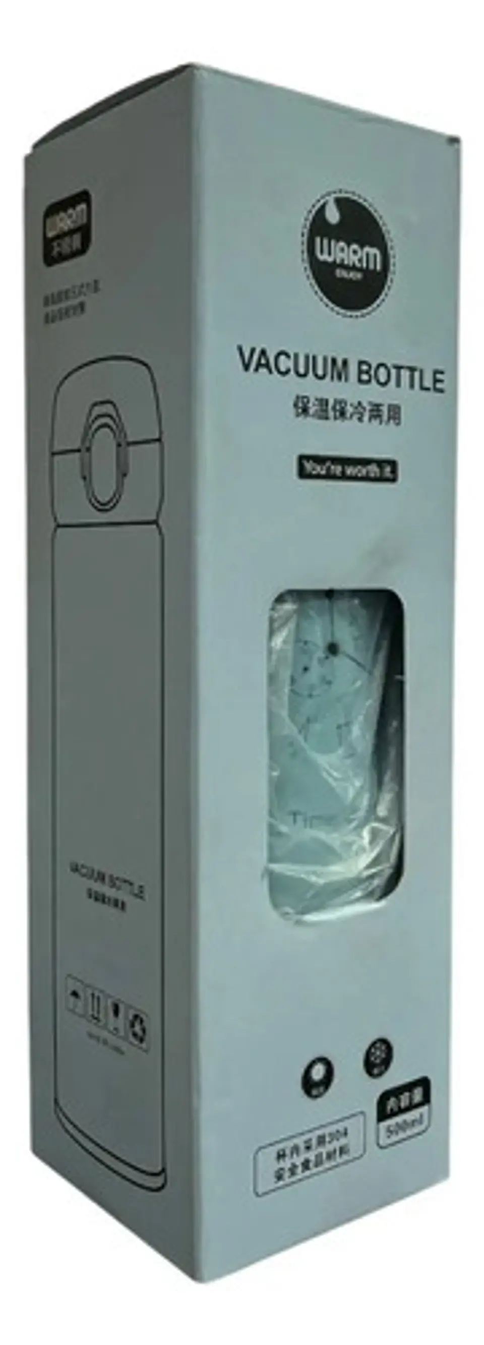 Termo Cafe Agua Acero Inoxidable Botilito 500ml 070 3