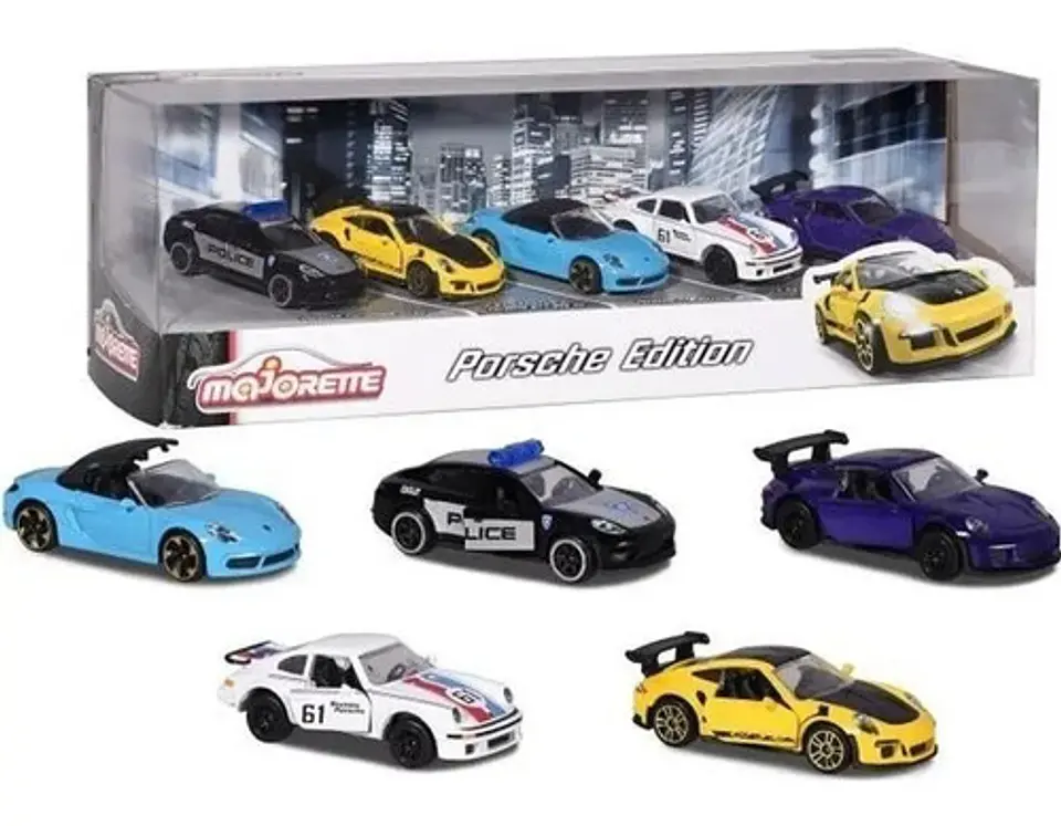 Set X5 Porsche Edition Majorette Original 1