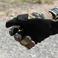 Guantes De Trabajo Estilo Militar Protección Camuflado 3871 Verde Oscuro 10 Verde Musgo - Miniatura 6
