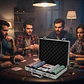 Poker Lujo Maletín Casino 200 Fichas Numerada Holografica  - Miniatura 5