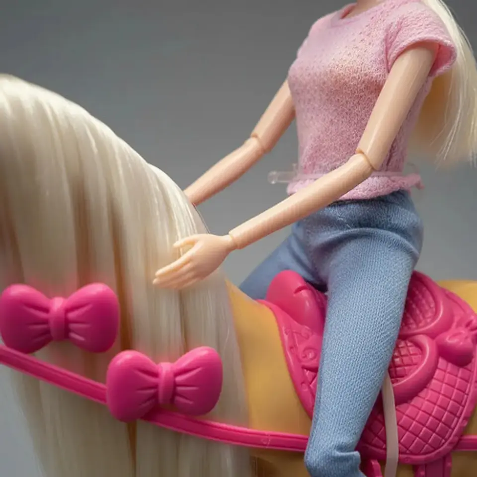 Muñeca Princesa Con Caballo Que Camina Sonidos Equestrian 4